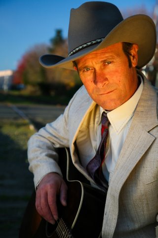 Tahmus Rounds as Hank Williams. (Photo by Eric Chazankin.)